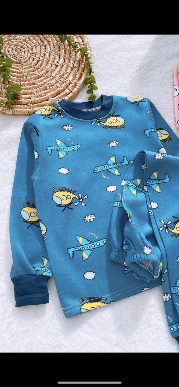 بلوز شلوار تو کرکی پسرانه - Image 4