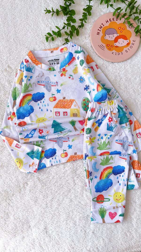 بلوز شلوار نقاشی - Image 1