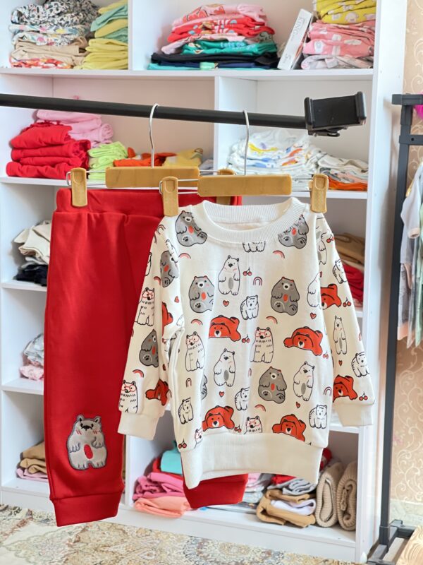 بلوز شلوار گربه - Image 5