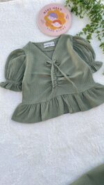 تیشرت شلوار پفکی السا - Image 3