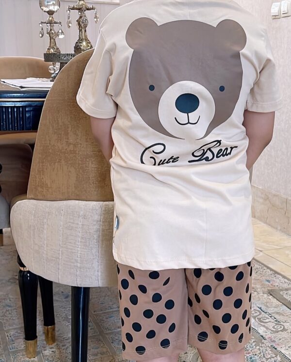 تیشرت شورتک خرس  اسپرت - Image 4