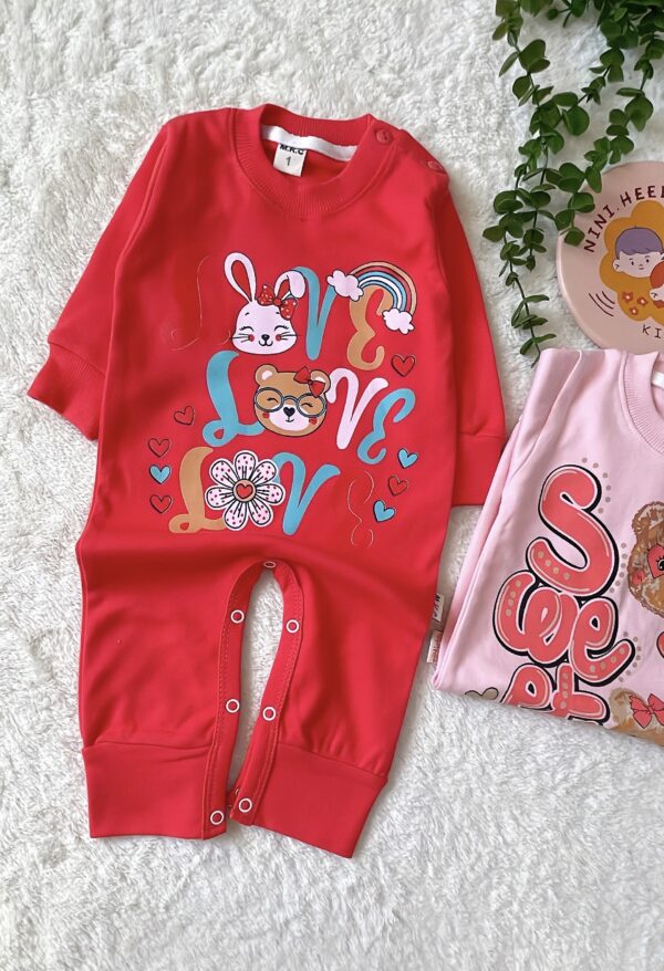 8BCD474C-5F8E-4876-9CCD-85D56A0E4E9B سرهمی دخترانه دورس پنبه - Image 1