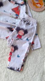 بلوز شلوار دختر مو فرفری - Image 2