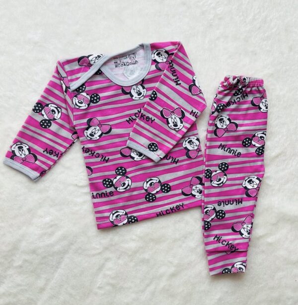 بلوز شلوار نوزادی میکی - Image 1