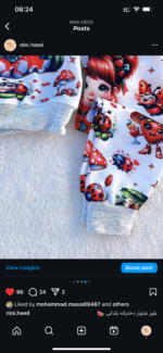 بلوز شلوار دخترانه هندوانه - Image 3