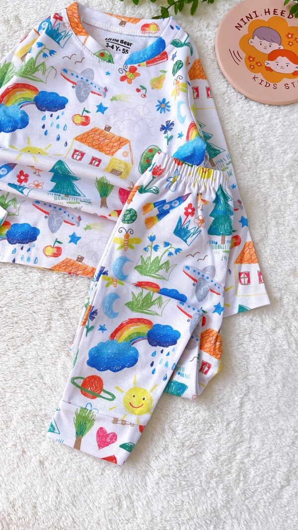 بلوز شلوار نقاشی - Image 2