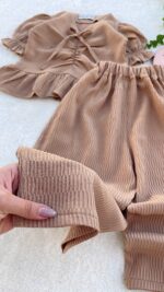 تیشرت شلوار پفکی السا - Image 2