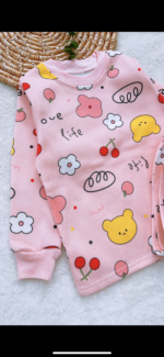 بلوز شلوار تو کرکی دخترانه - Image 4