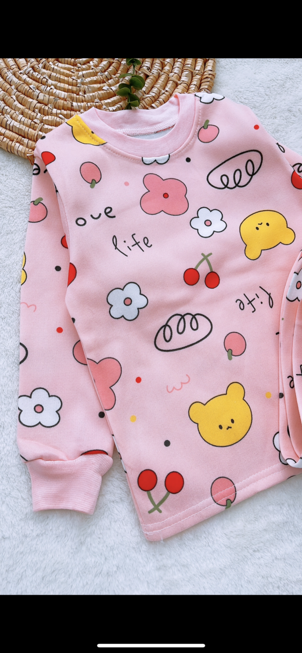 بلوز شلوار تو کرکی دخترانه - Image 4