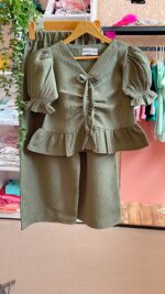 تیشرت شلوار پفکی السا - Image 6